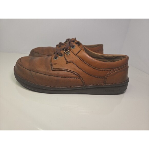 Vintage Retired Baltimore Birkenstock Brown Leather Womens 10 Mens 8 Broken In - Picture 6 of 12